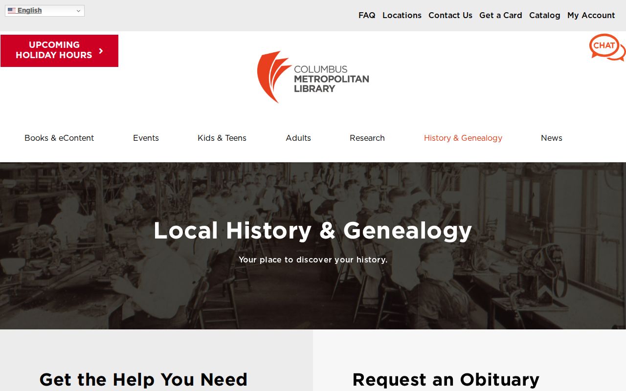 Gahanna city directory research at Columbus Metropolitan Library history and genealogy